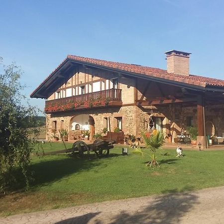 Lezamakoetxe Pension Sopuerta Buitenkant foto