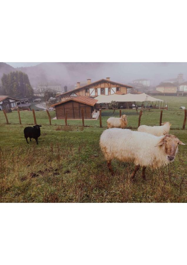 Lezamakoetxe Pension Sopuerta Buitenkant foto