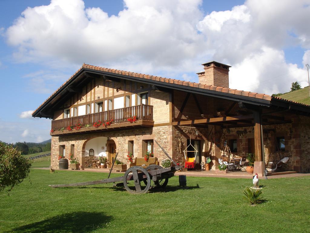 Lezamakoetxe Pension Sopuerta Buitenkant foto