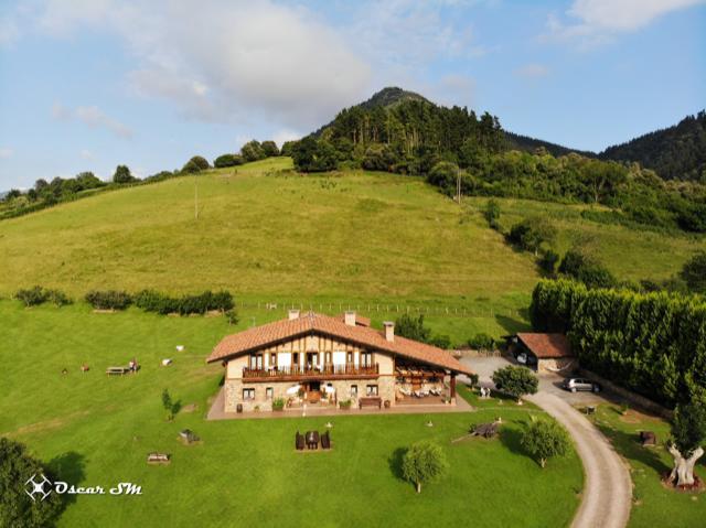 Lezamakoetxe Pension Sopuerta Buitenkant foto